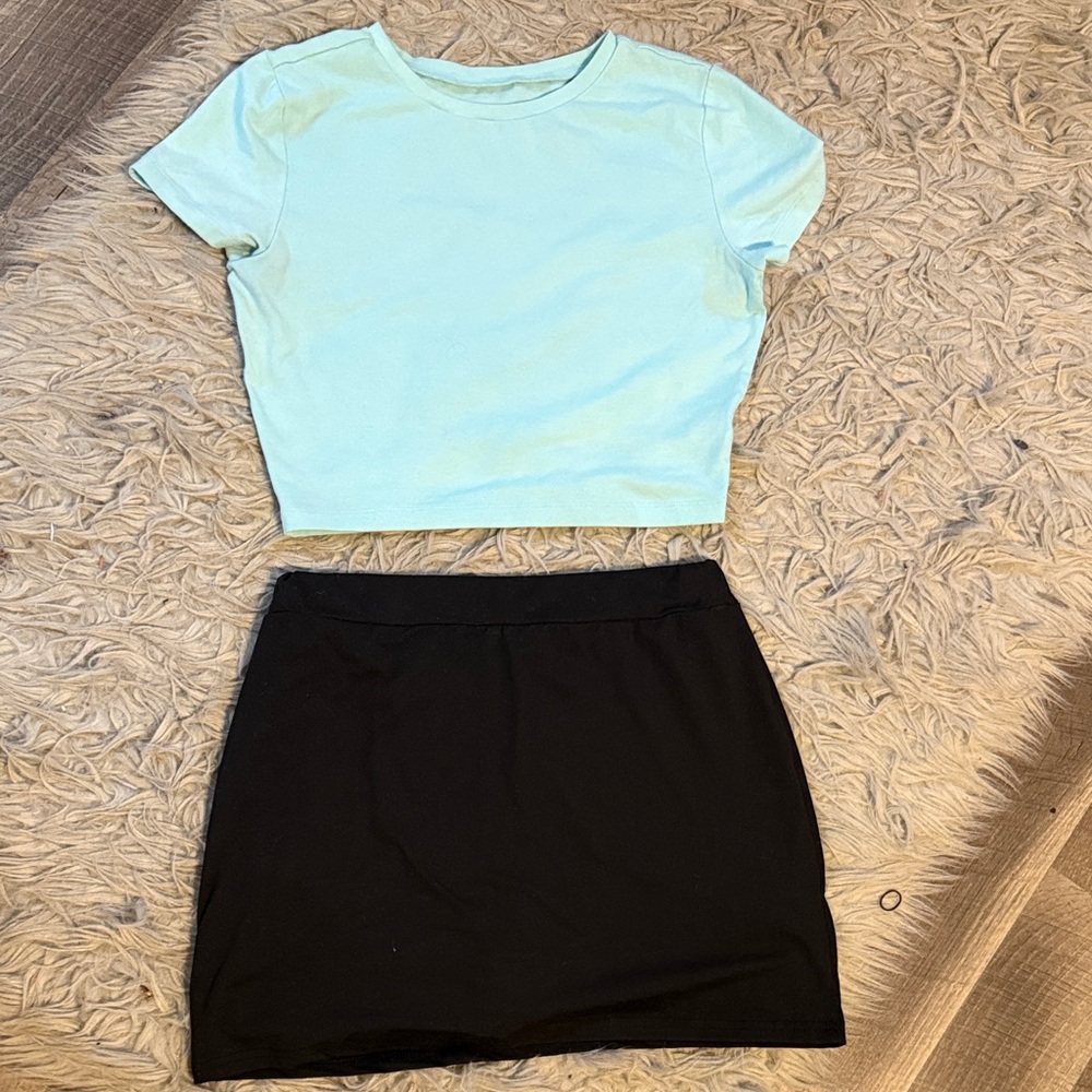 Black Mini Skirt